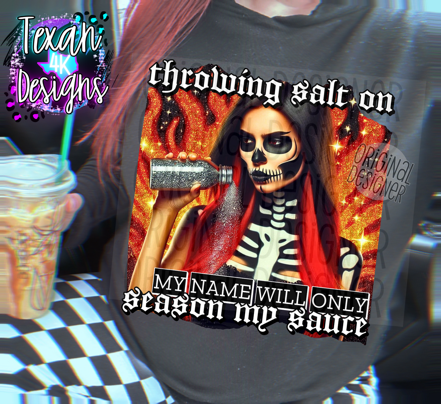 throwing salt - DIGITAL PNG