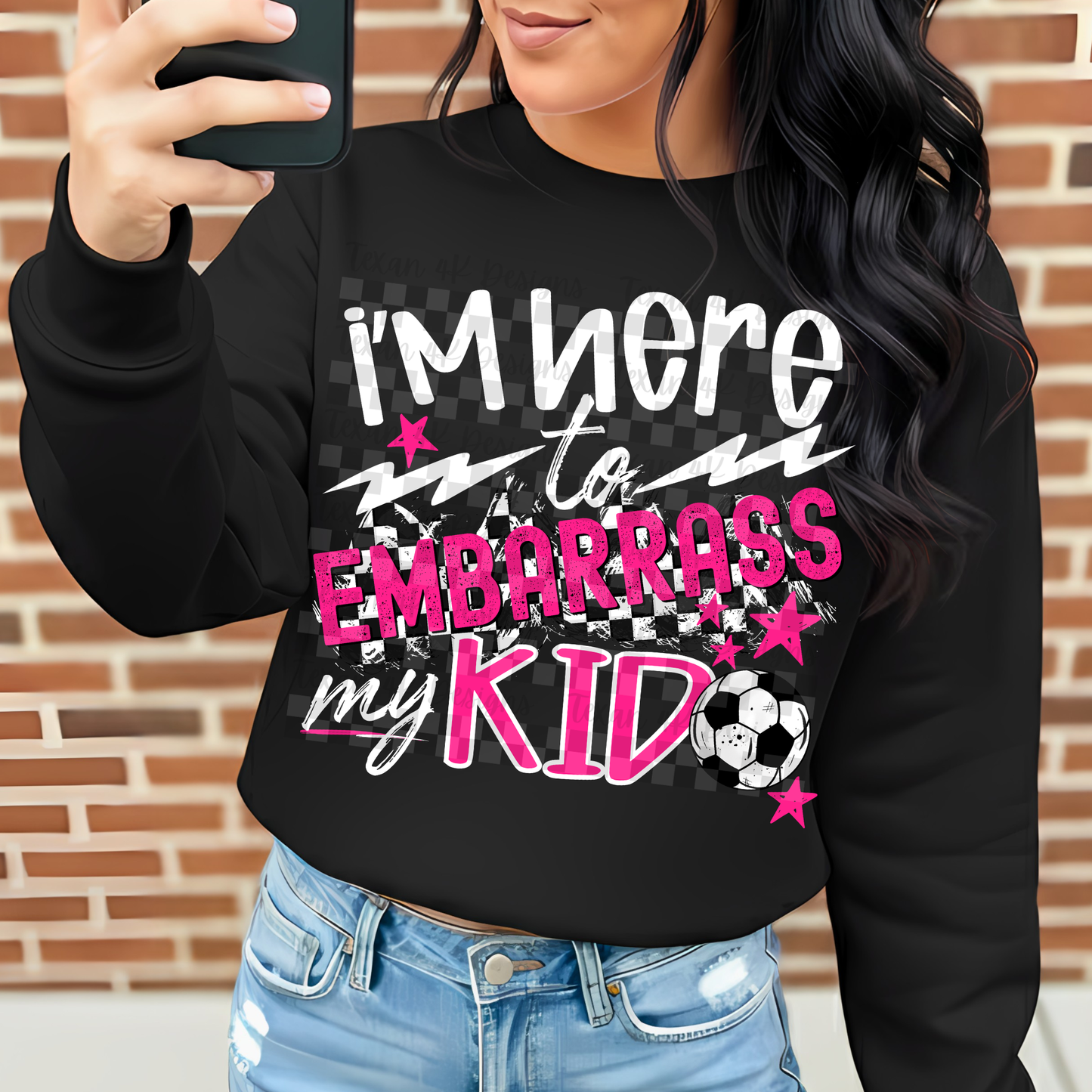 i'm here to embarrass my kid (soccer)- 2 DIGITAL PNG