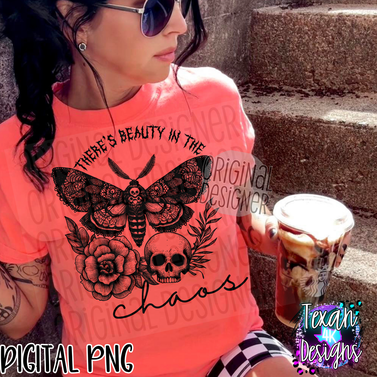 theres beauty in the chaos - DIGITAL PNG