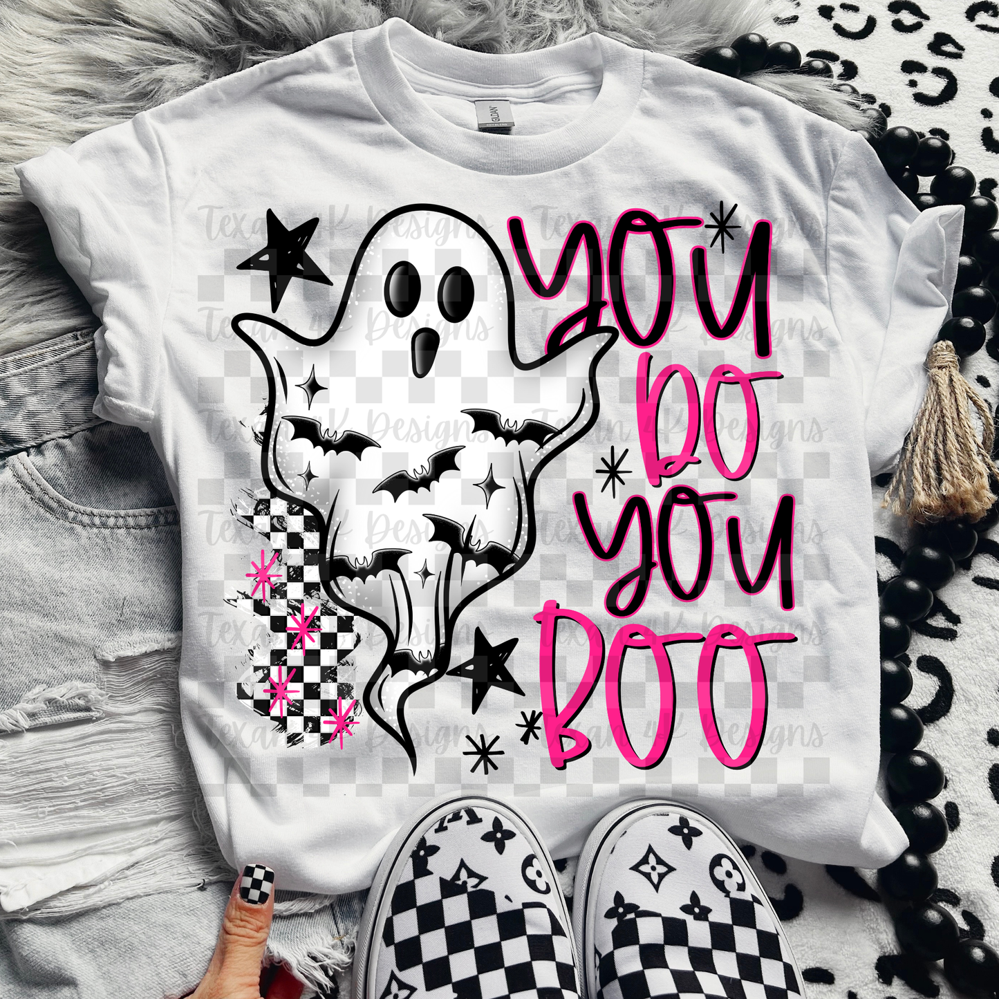 you do you boo (bat ghost) - 2 DIGITAL PNG
