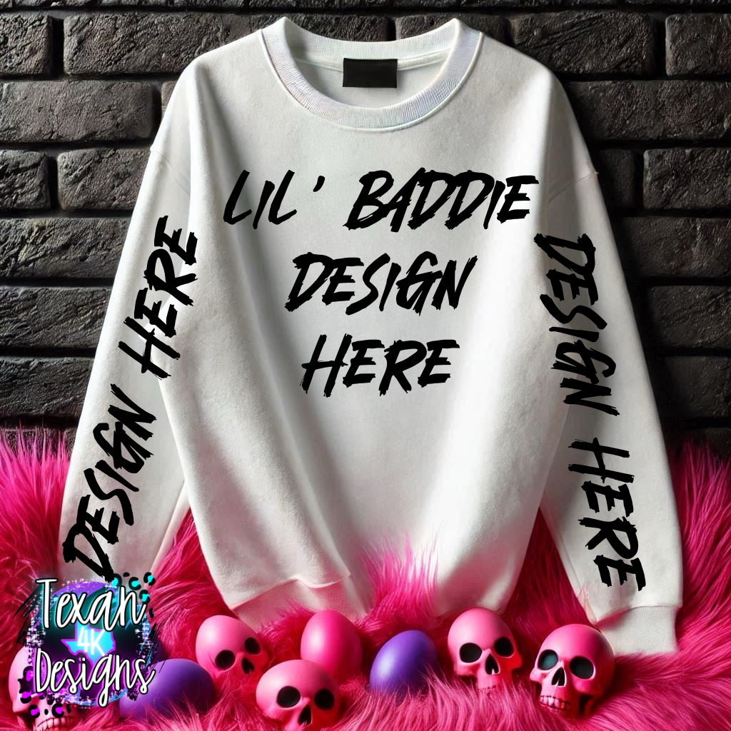 white shirt , flat lay mock up - easter