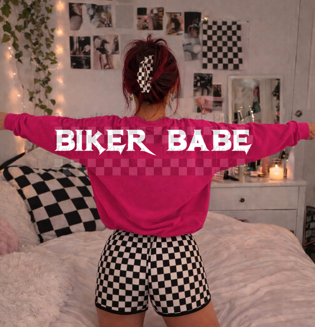 biker babe - 2 DIGITAL PNG