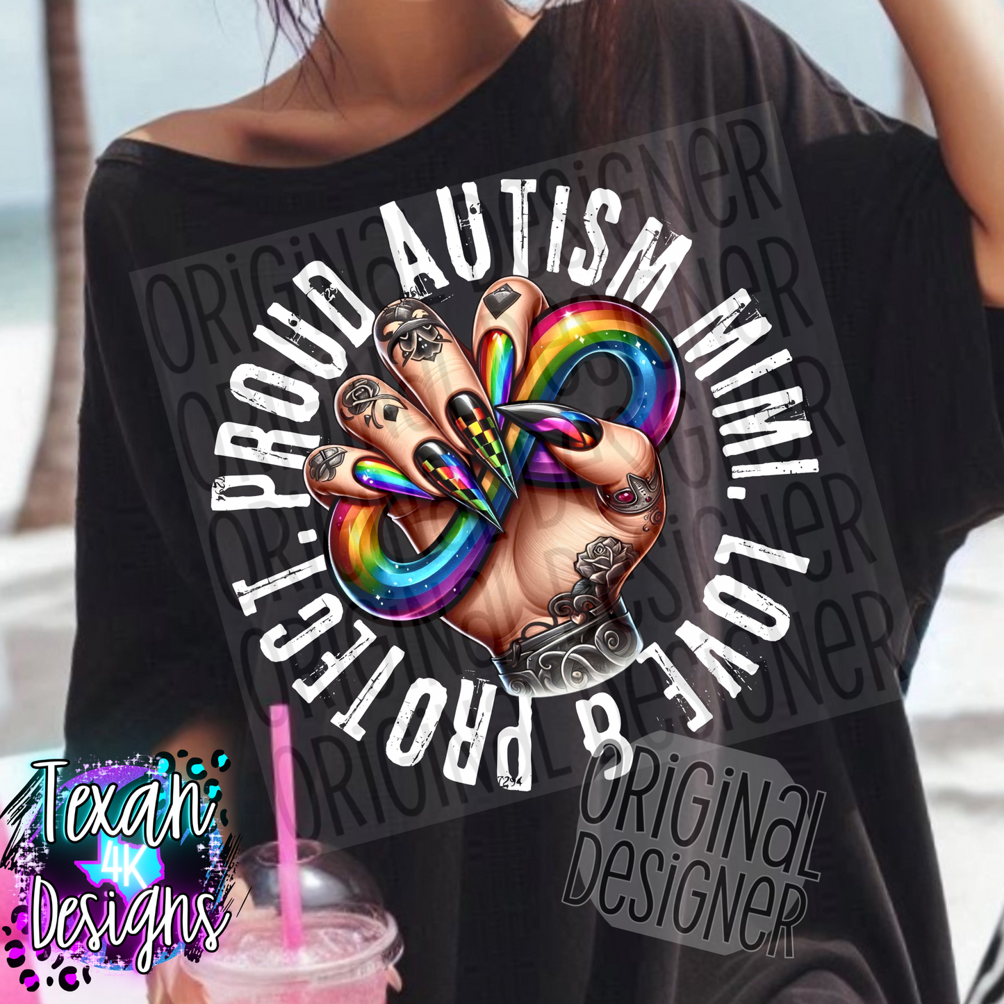proud autism mimi - 2 DIGITAL PNG