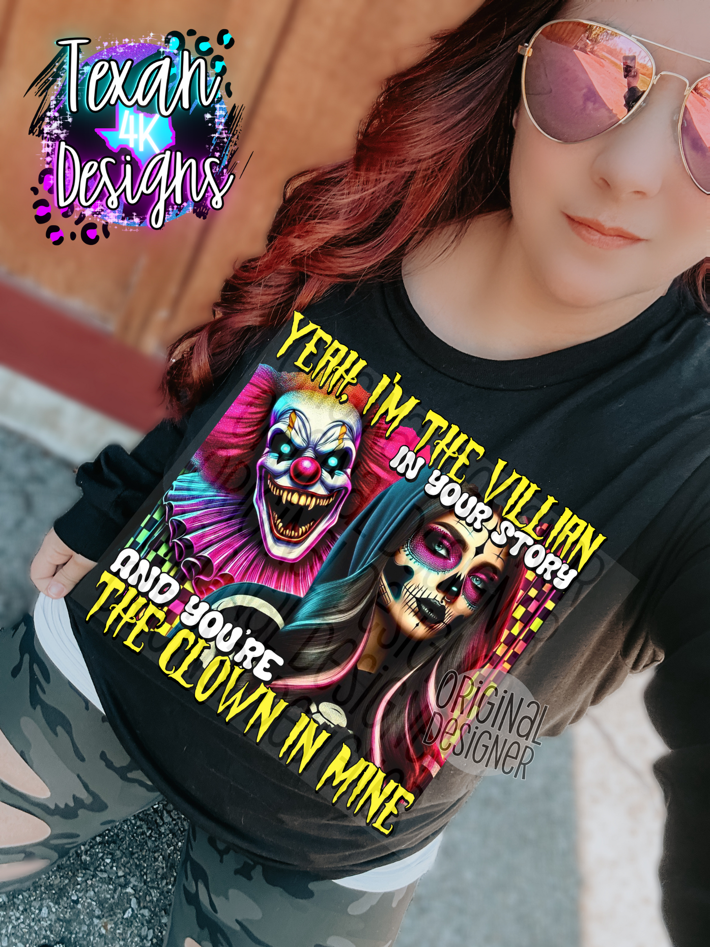yeah, i'm the villian - DIGITAL PNG