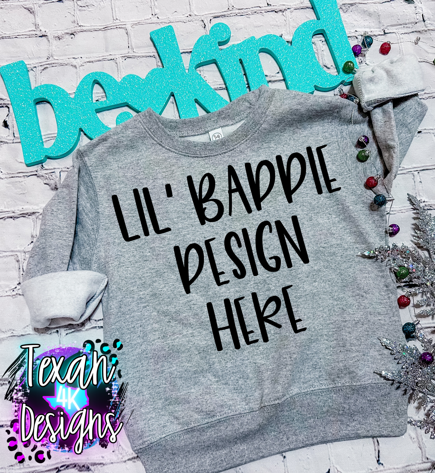 ash grey , toddler girl, flat lay, trending, be kind edition