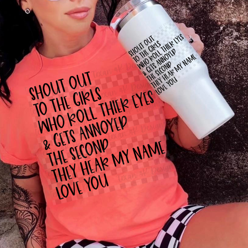 shout out to the girls- DIGITAL PNG