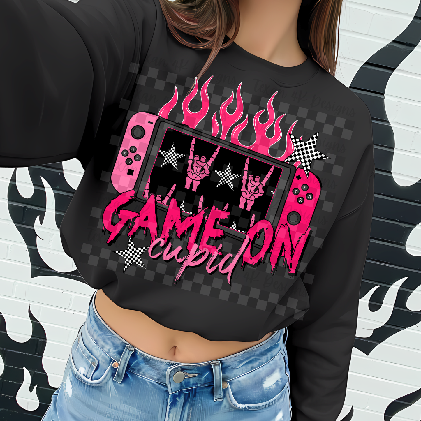 game on cupid (girl) - DIGITAL PNG