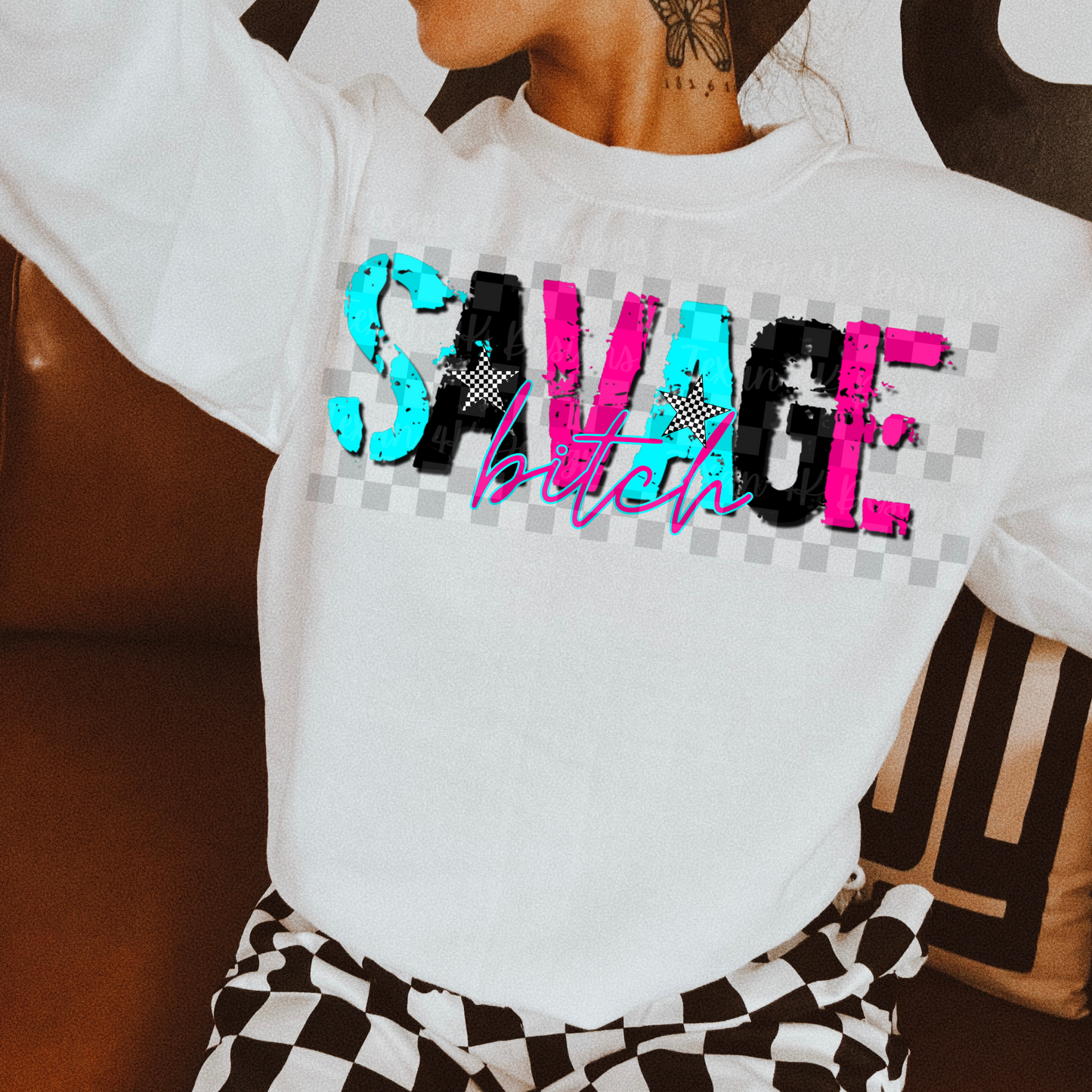 savage bundle (girl) - 4 DIGITAL PNG