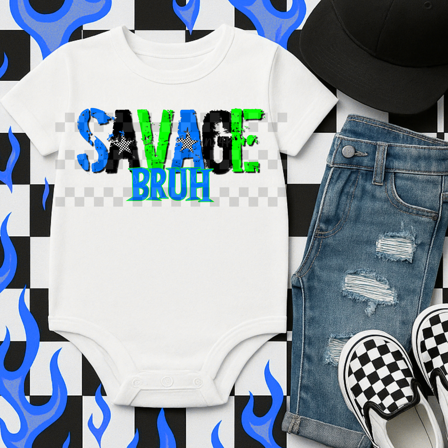 savage bundle (boy) - 4 DIGITAL PNG