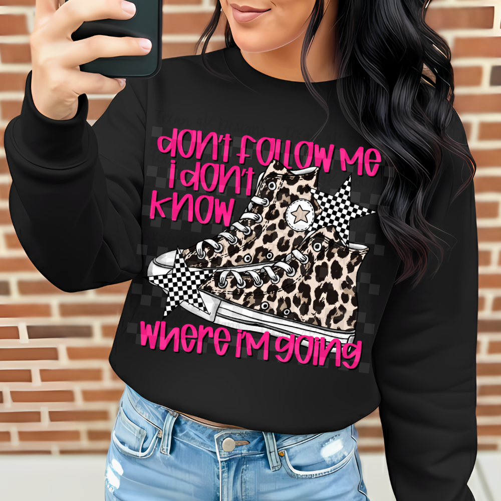 don't follow me i don't know where i'm going - DIGITAL PNG