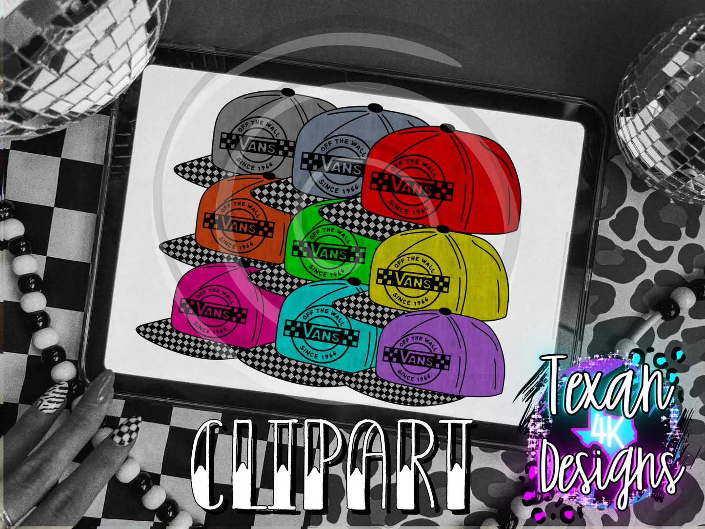V snapbacks - 9 clipart