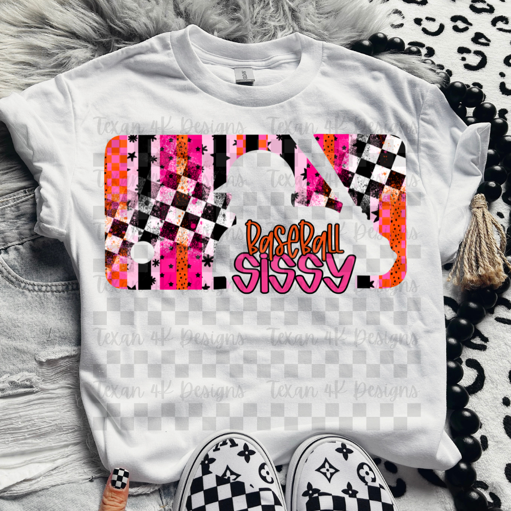 baseball sissy - DIGITAL PNG