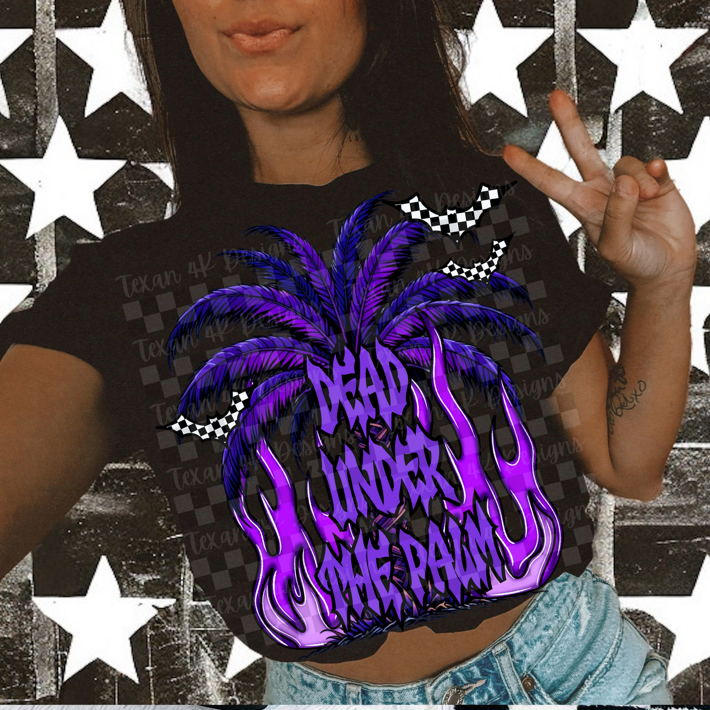 dead under the plam - DIGITAL PNG