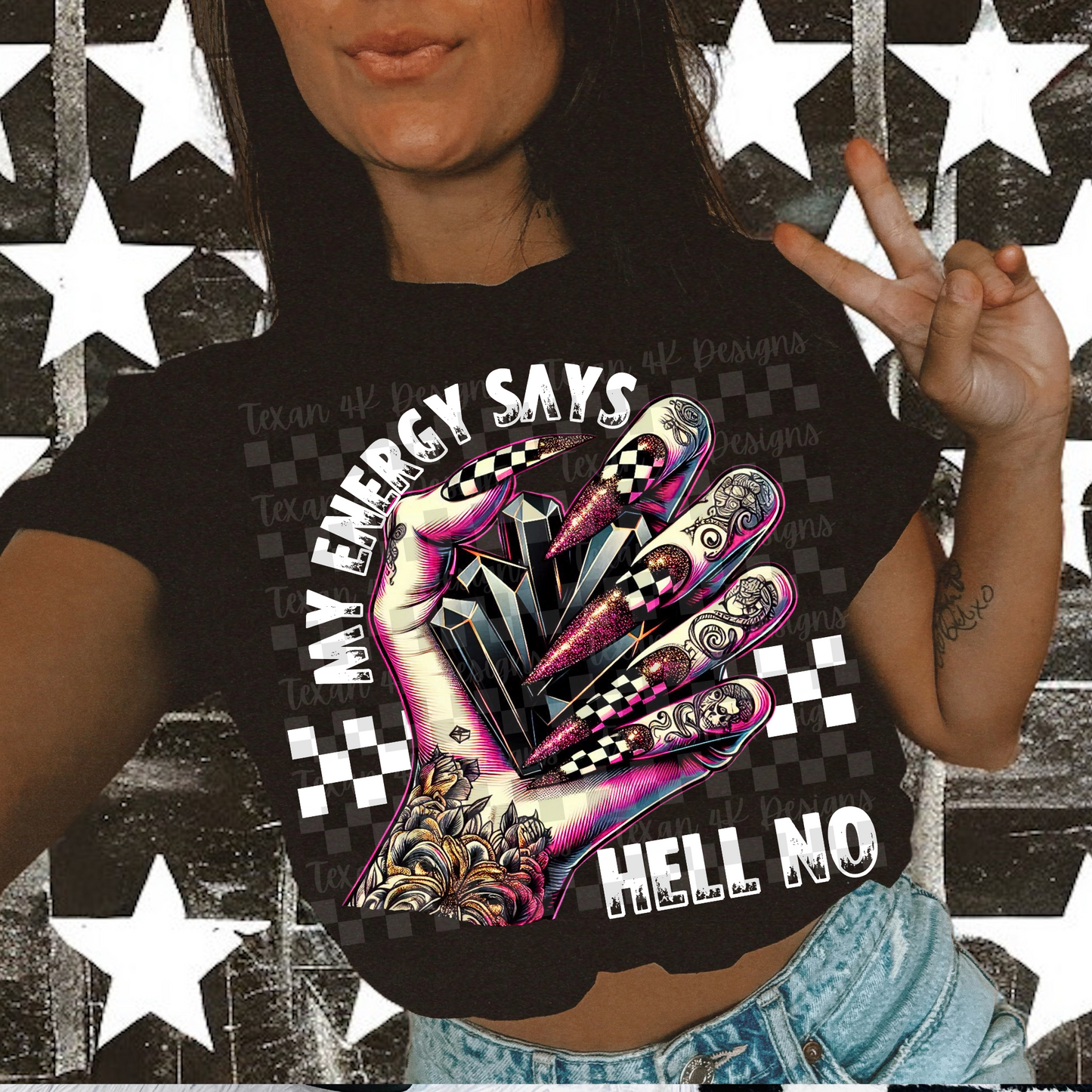 my energy says hell no - 2 DIGITAL PNG