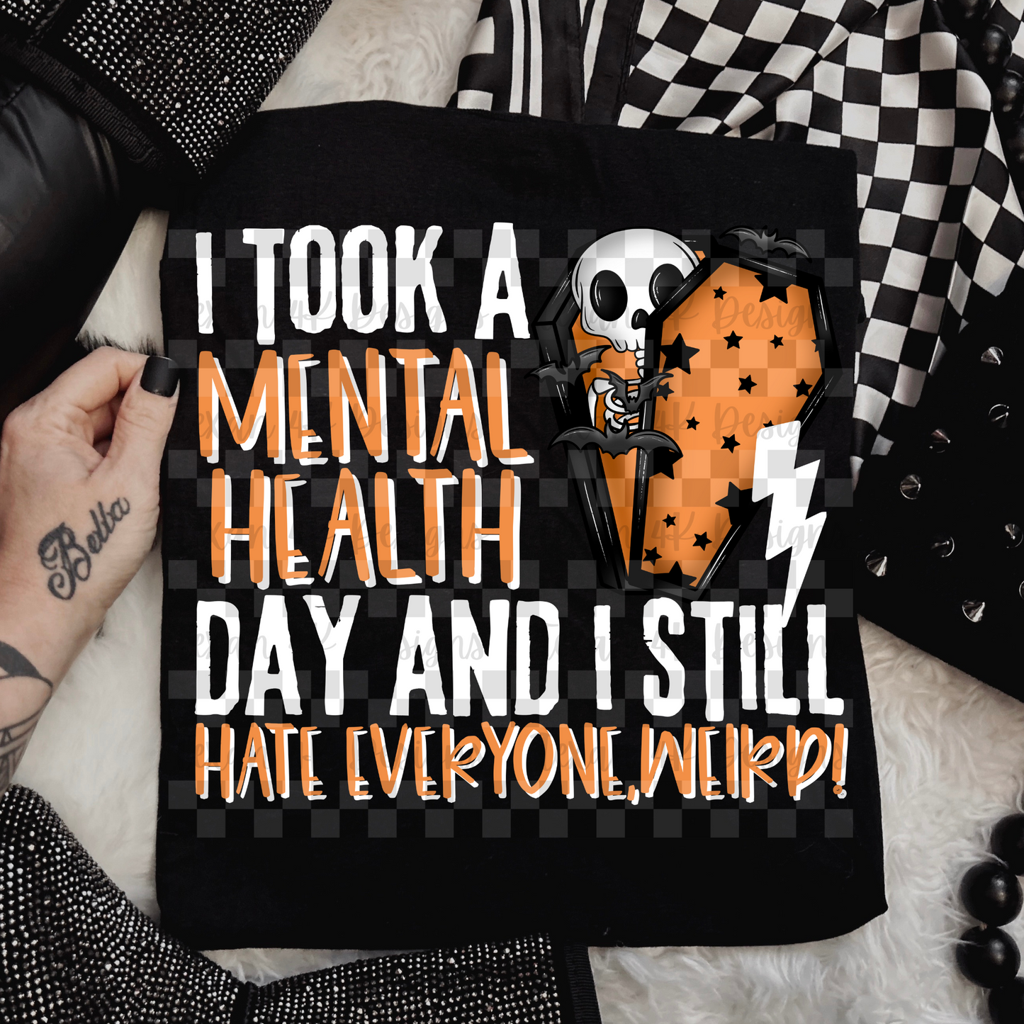 took a mental health day - 2 DIGITAL PNG