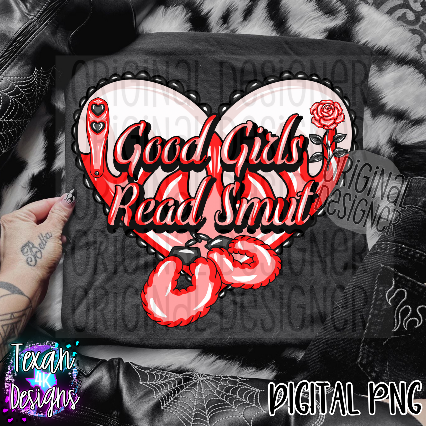 good girls read smut - DIGITAL PNG
