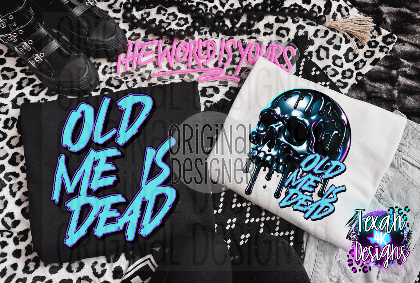 old me is dead - 2 DIGITAL PNG