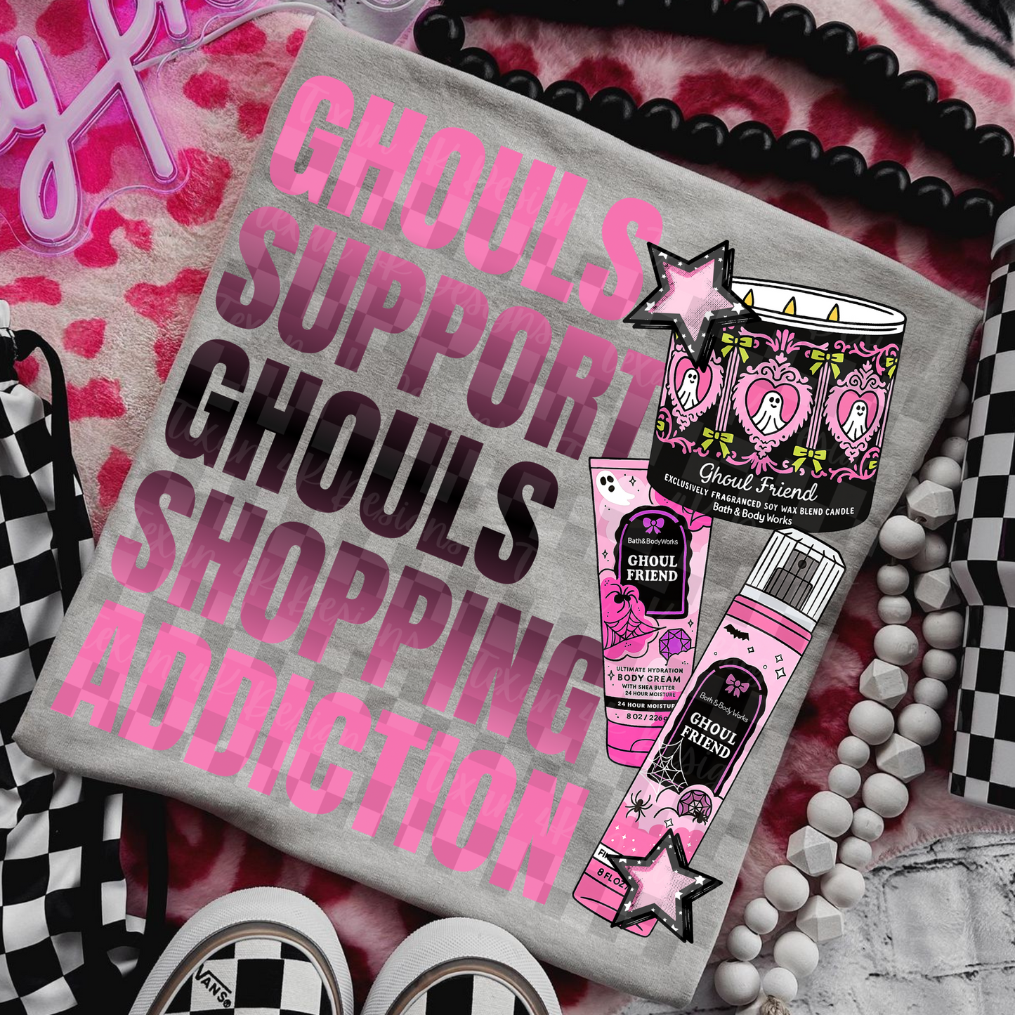 ghoul support ghoul shopping addiction - 2 DIGITAL PNG