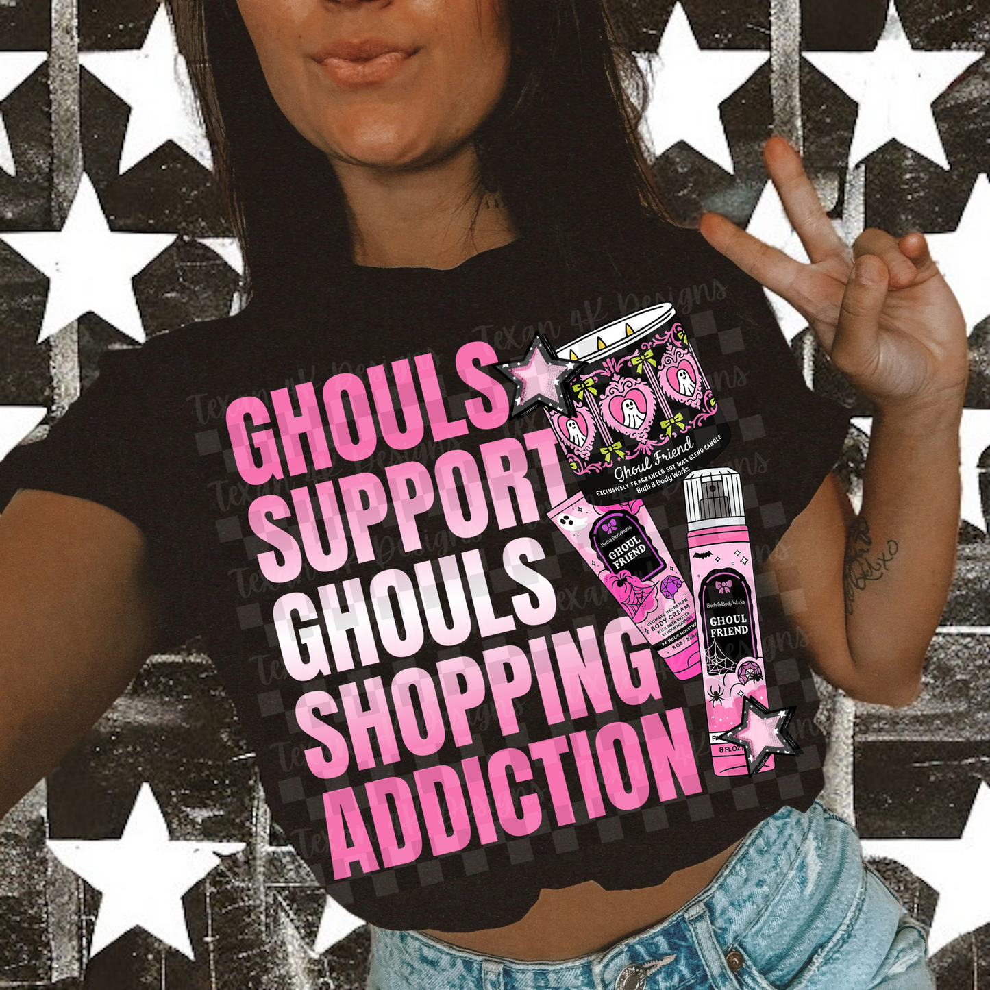 ghoul support ghoul shopping addiction - 2 DIGITAL PNG