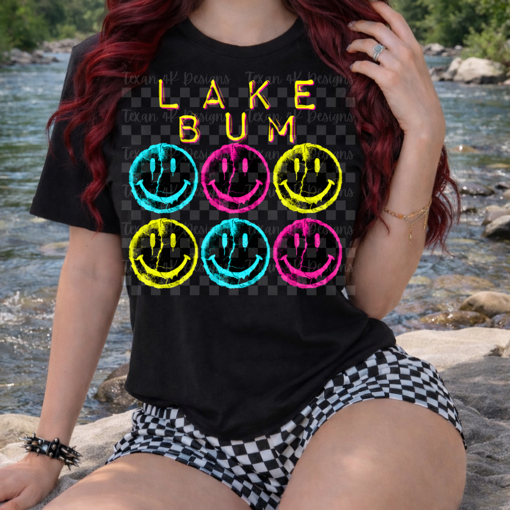 lake bum - DIGITAL PNG