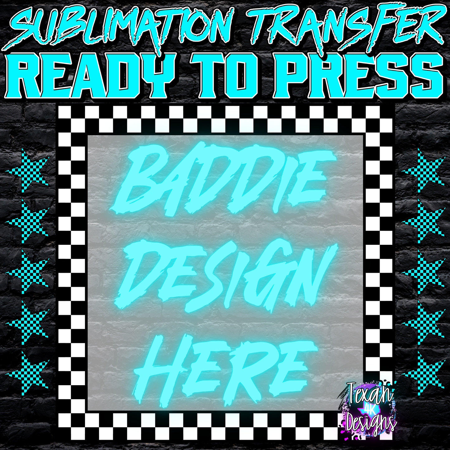 sublimation transfer mock up edgy