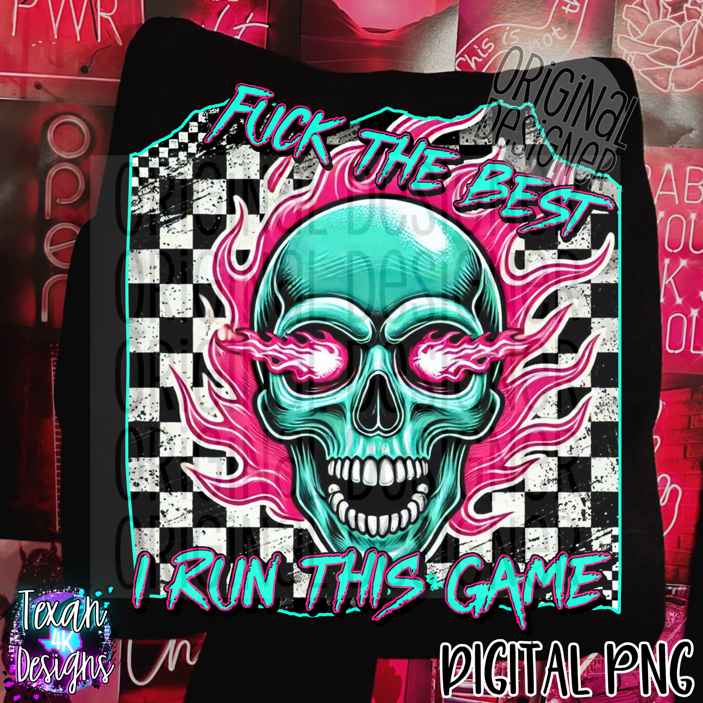 f the best i run this game - DIGITAL PNG