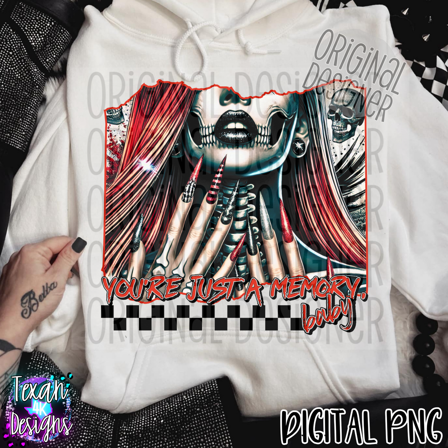 you're just a memory baby- DIGITAL PNG