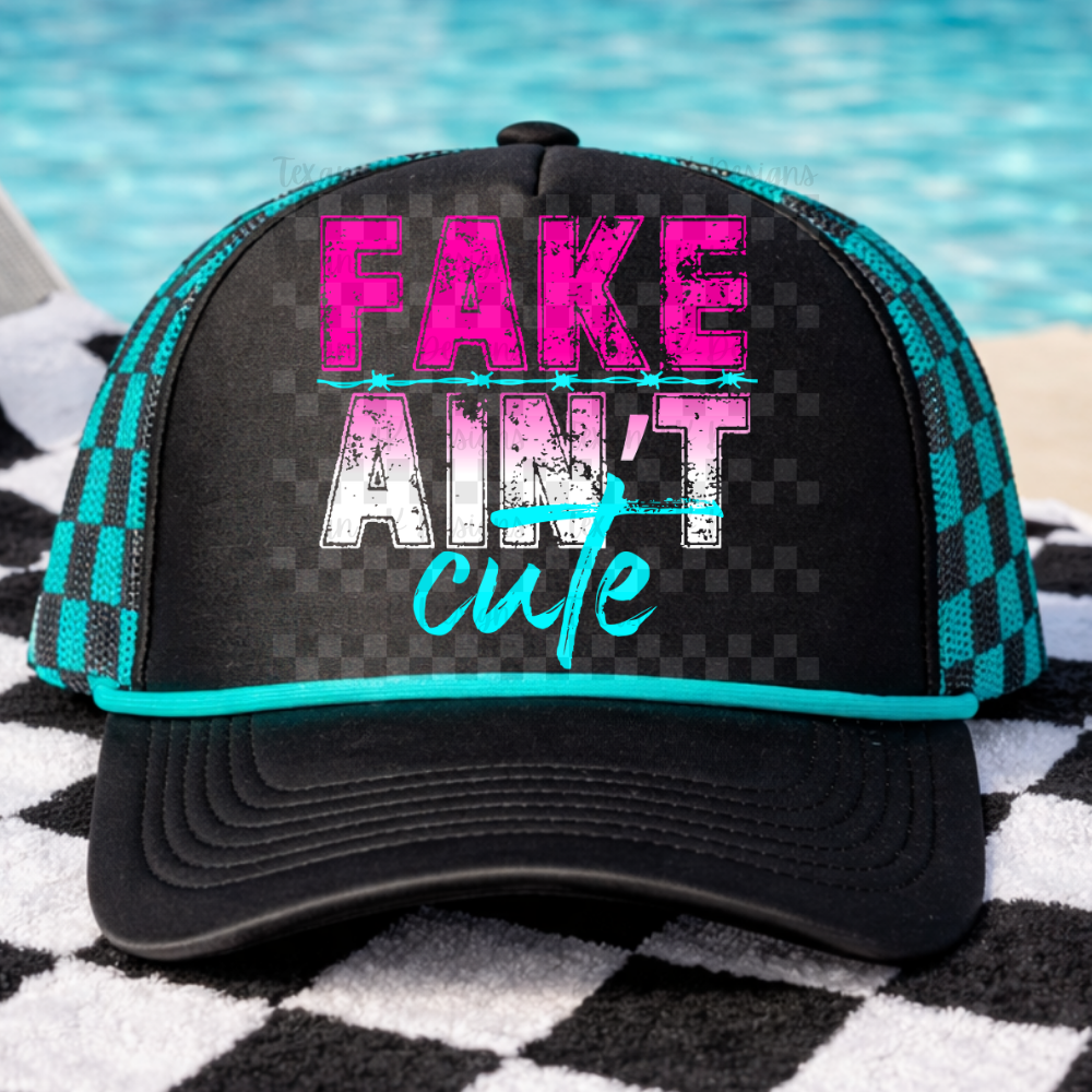 fake ain't cute - DIGITAL PNG