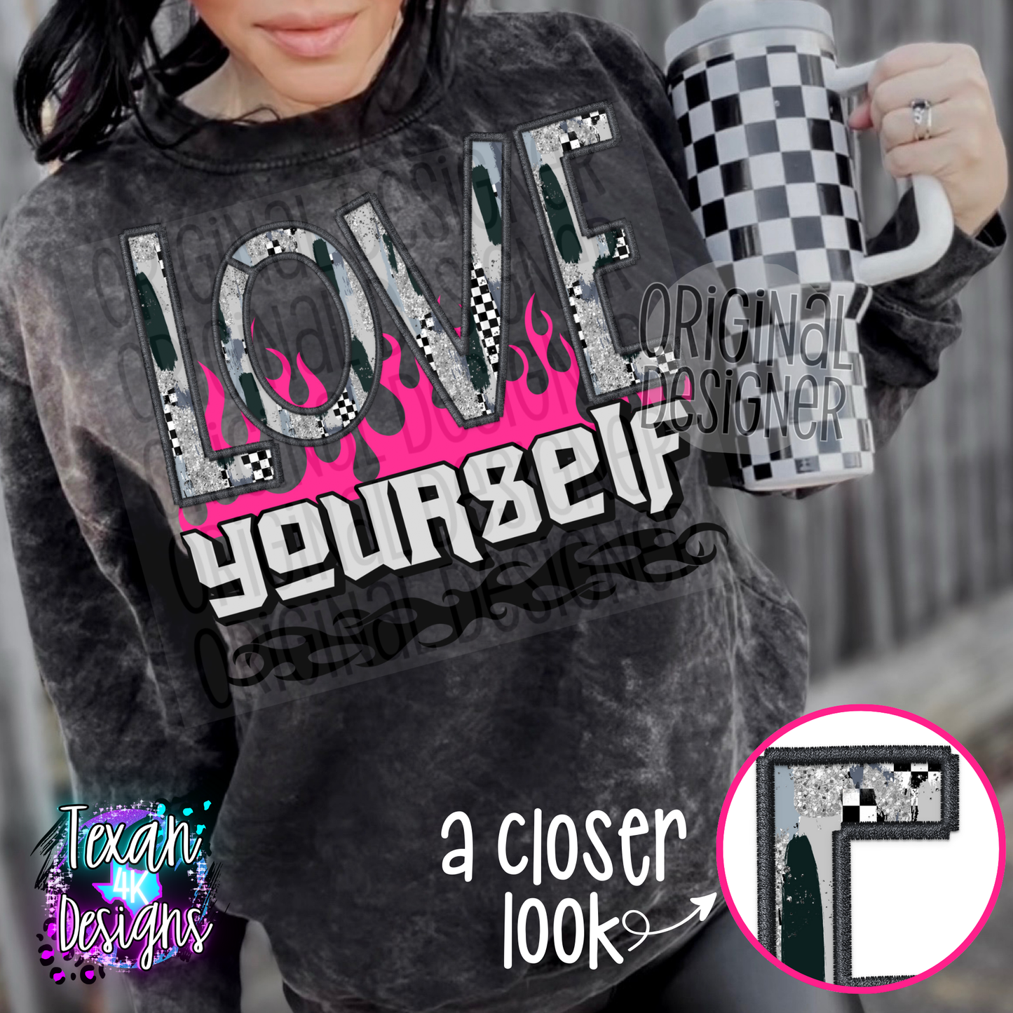 love yourself - DIGITAL PNG