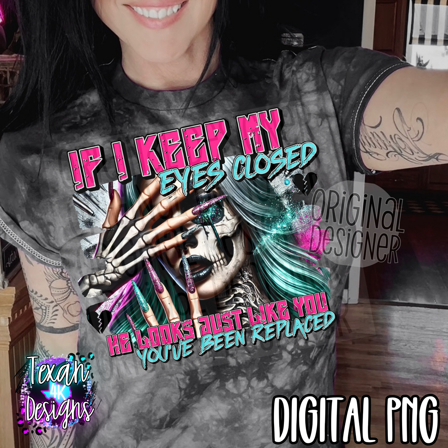 if i keep my eyes closed - DIGITAL PNG