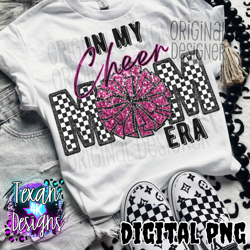 in my cheer mom era - DIGITAL PNG