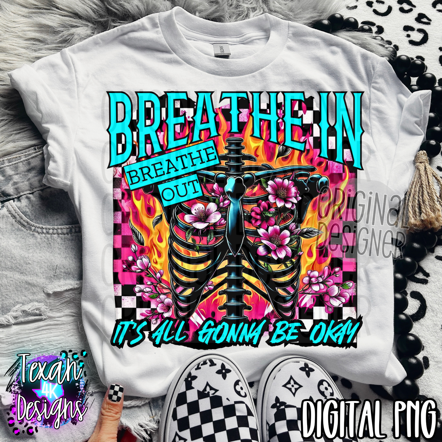 breathe in breathe out - DIGITAL PNG