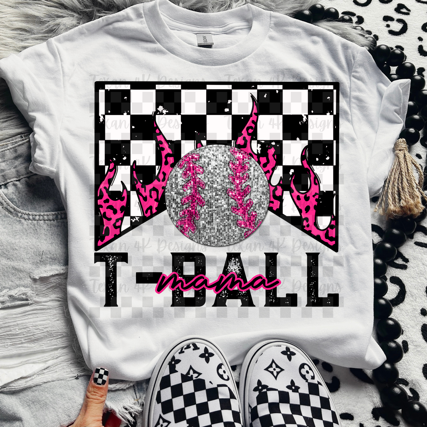 t-ball mama - DIGITAL PNG