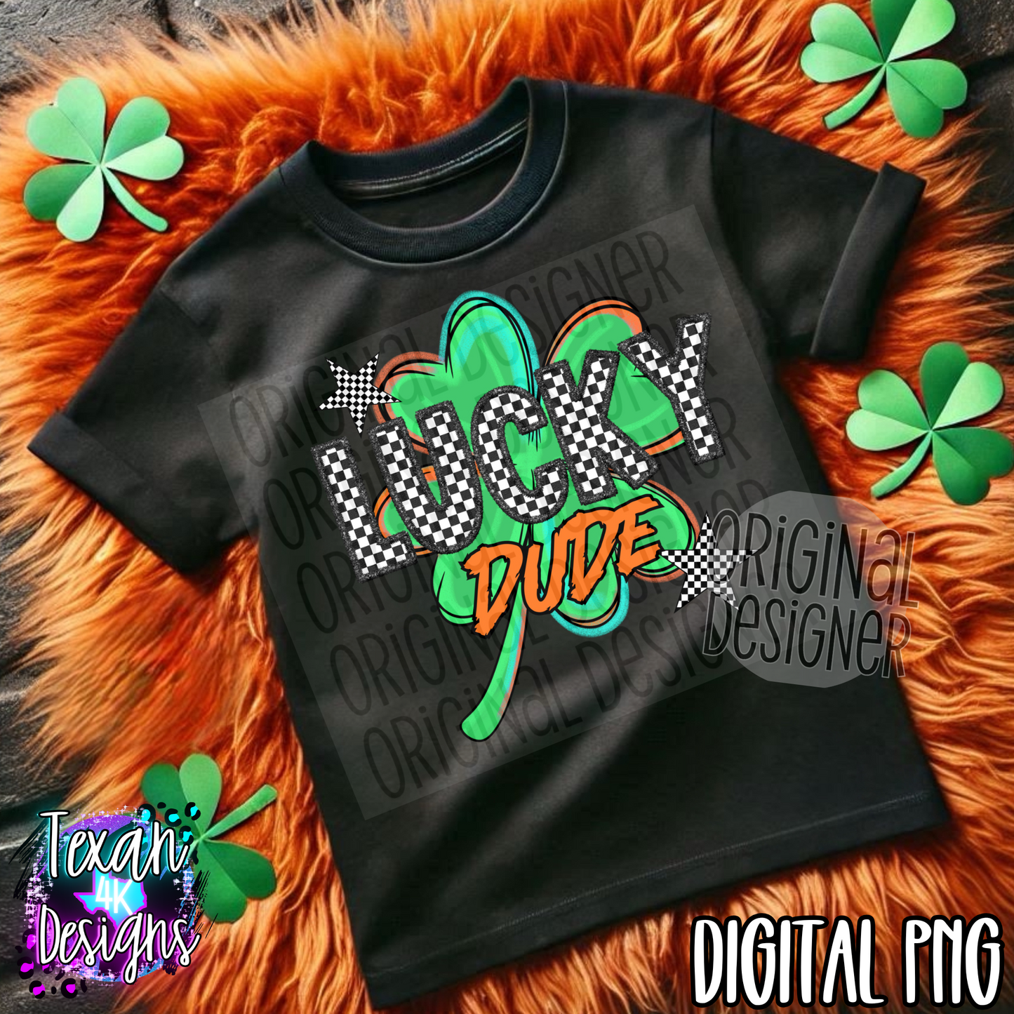 lucky dude - DIGITAL PNG