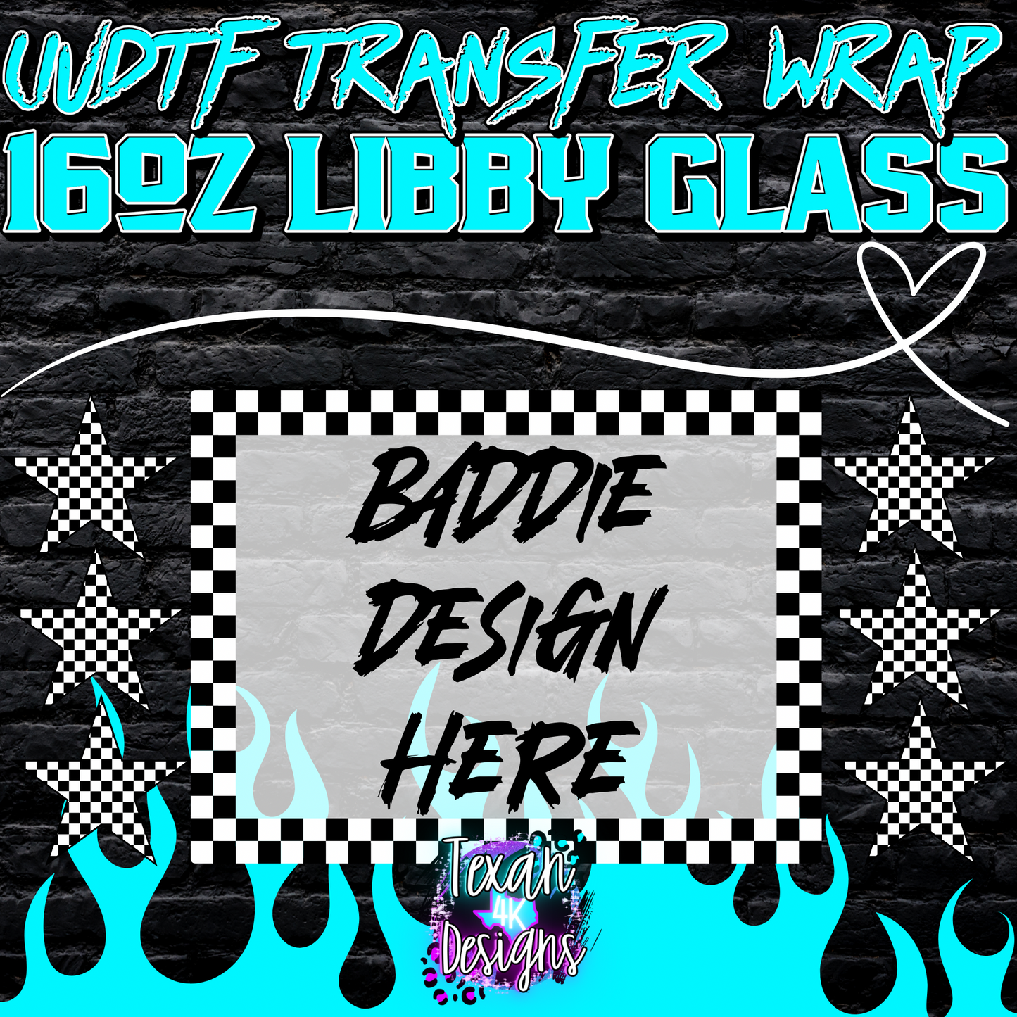 UVDTF transfer wrap mock up edgy