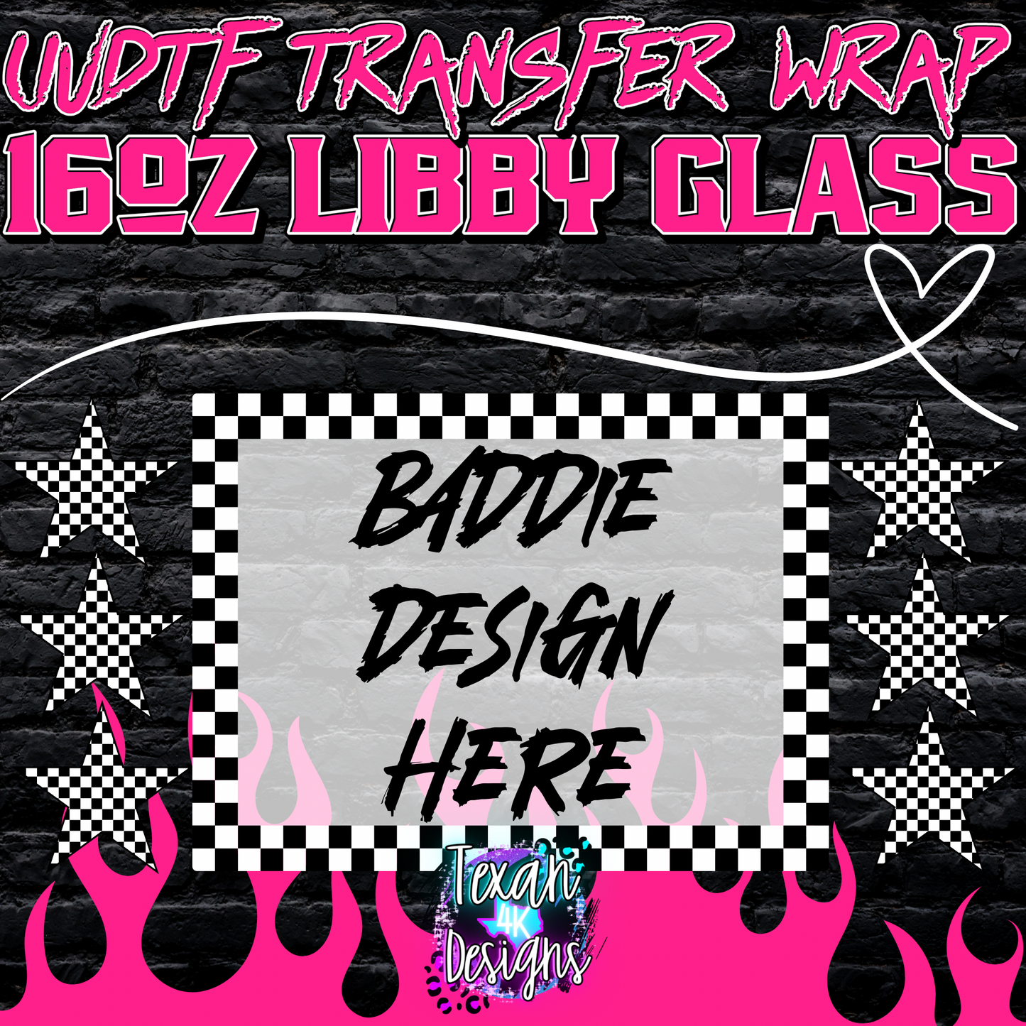 UVDTF transfer wrap mock up edgy