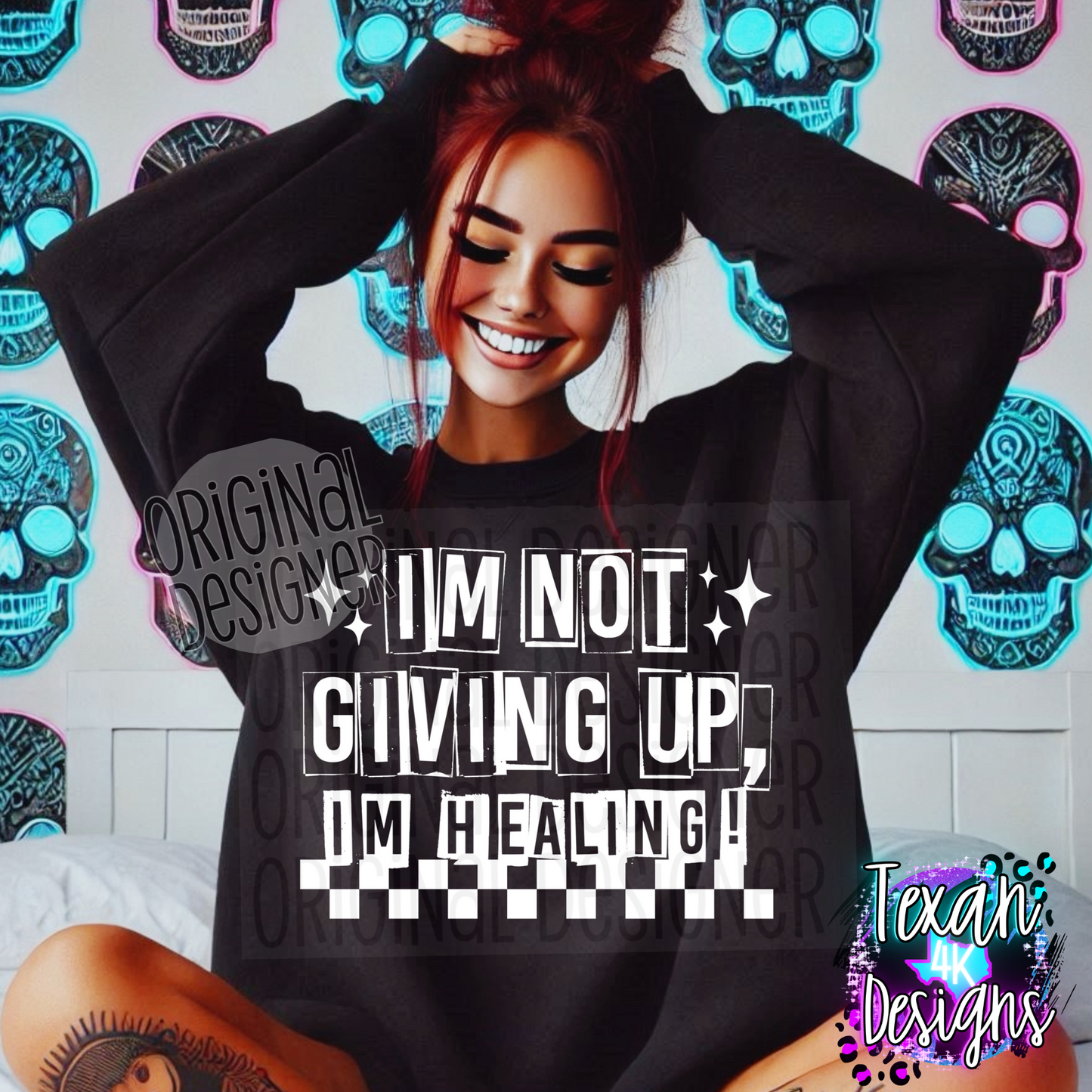im not giving up - 2 DIGITAL PNG