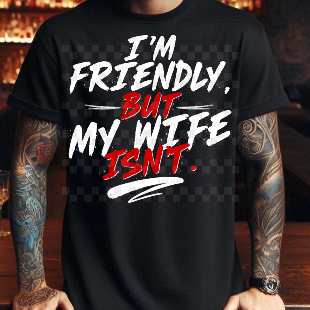 i'm friendly - 2 DIGITAL PNG