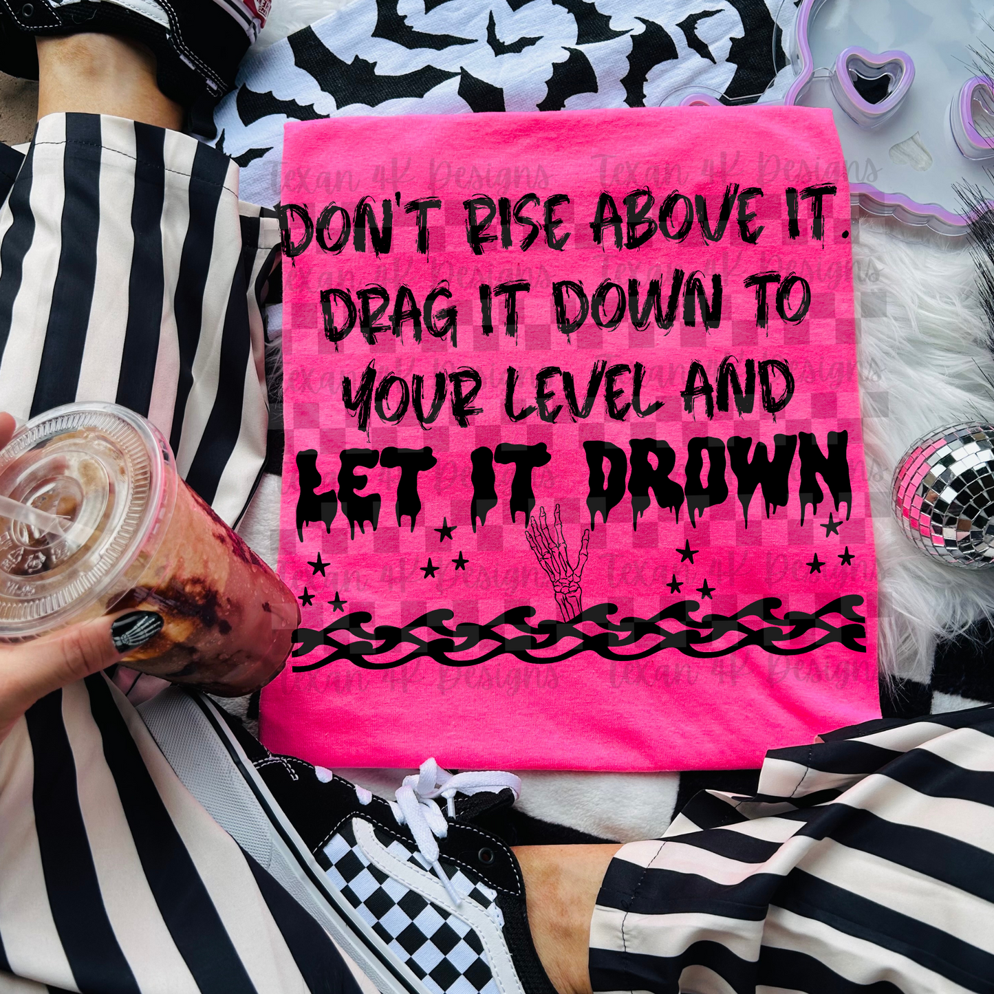 don't rise above it - 2 DIGITAL PNG