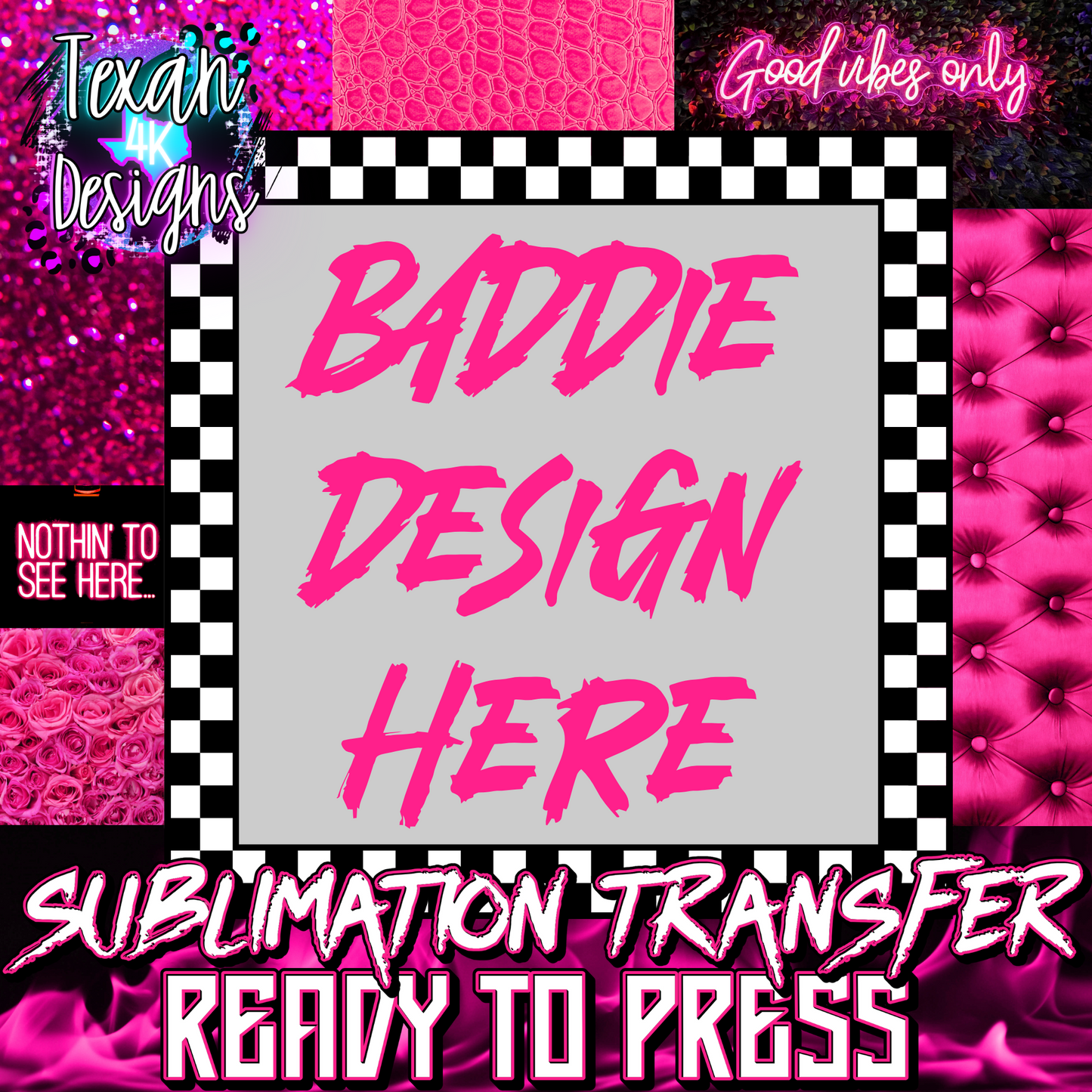 sublimation transfer mock up- collage