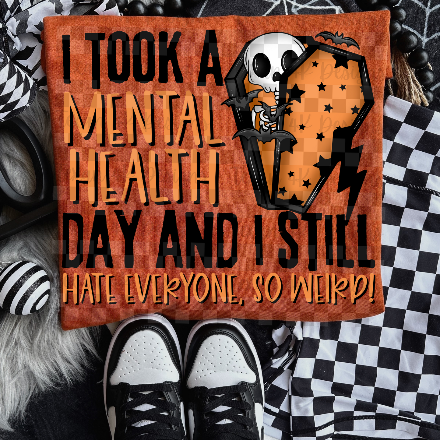 took a mental health day (so weird) - 2 DIGITAL PNG