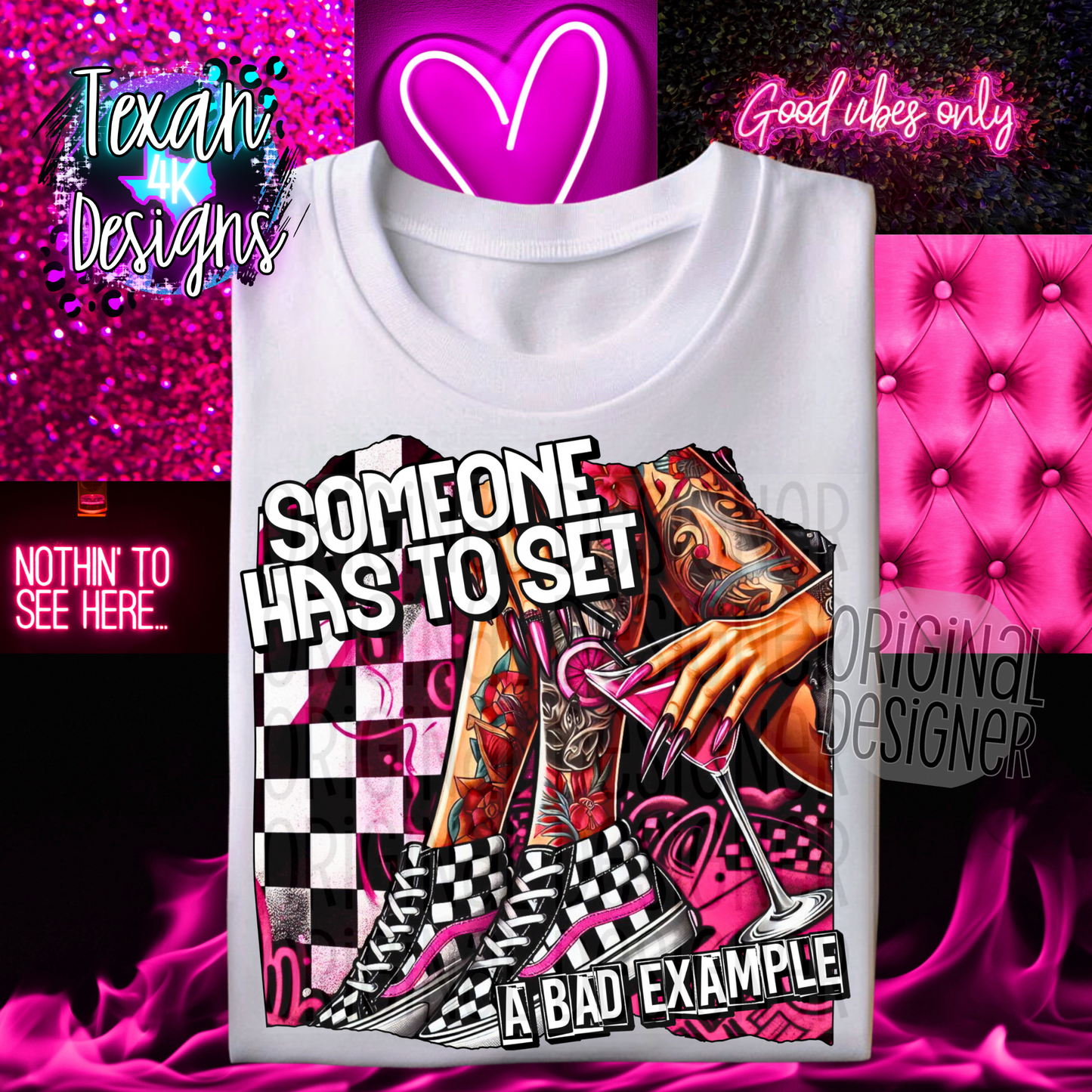 someone has to set a bad example - DIGITAL PNG