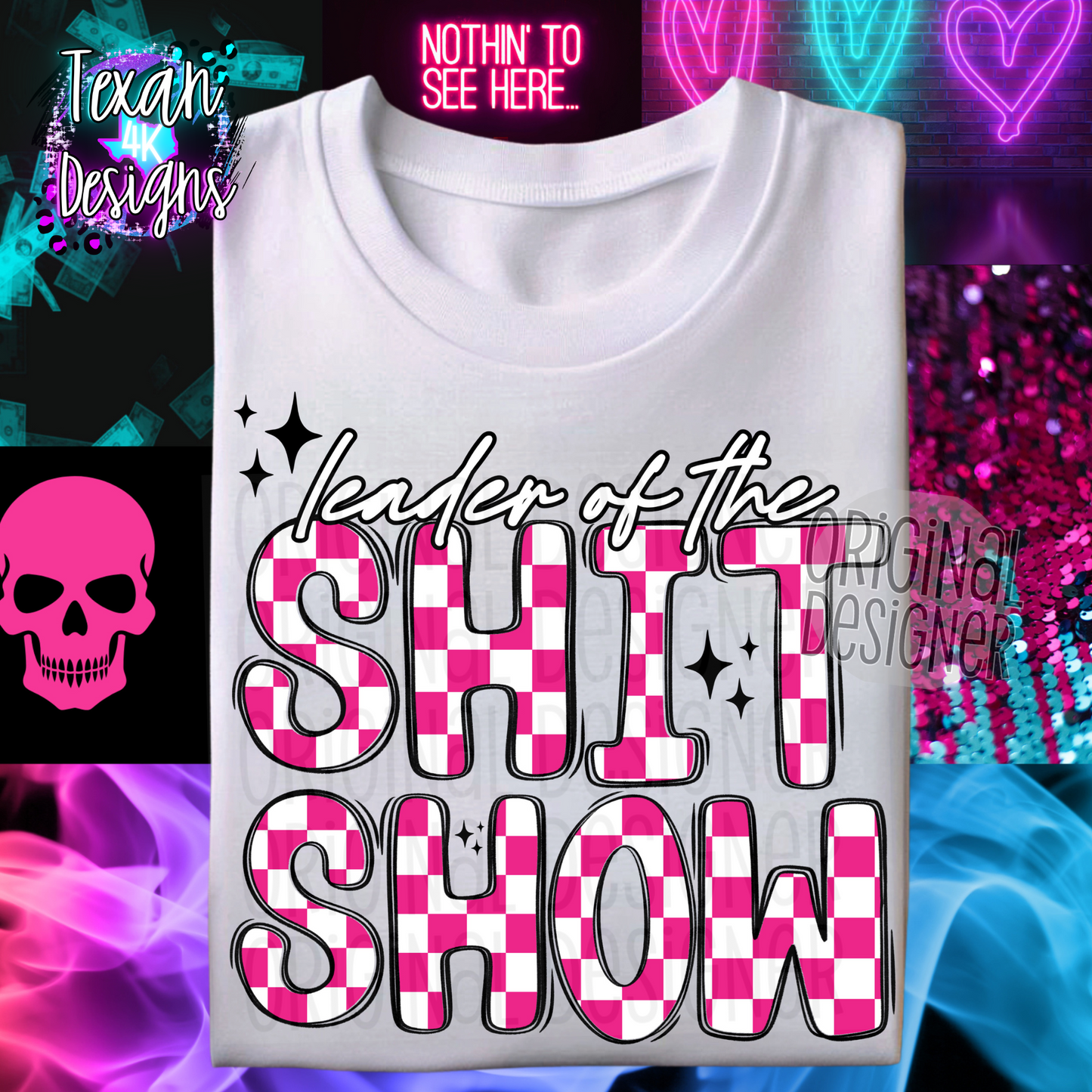 leader of the shit show - DIGITAL PNG