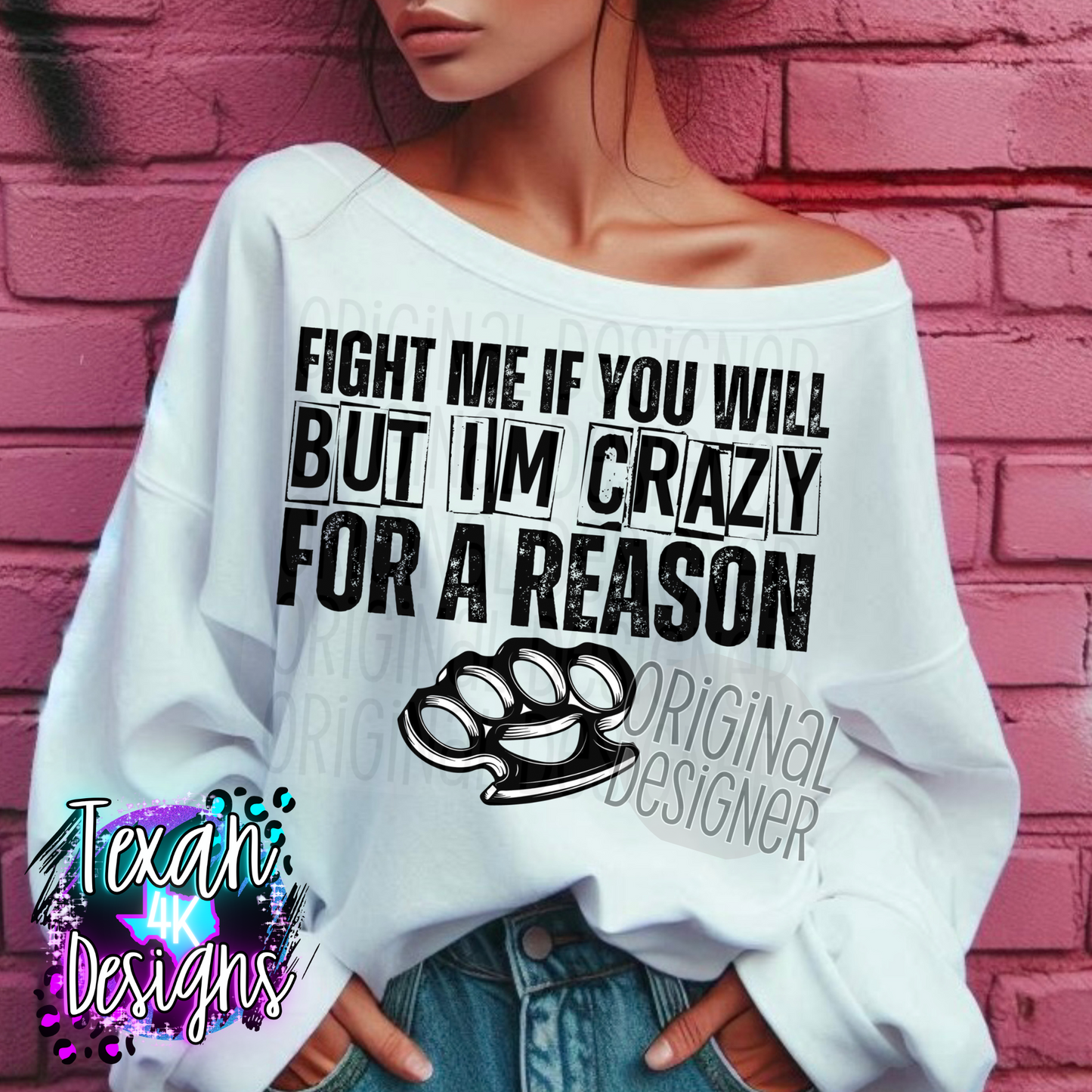 fight me if you will - 2 DIGITAL PNG