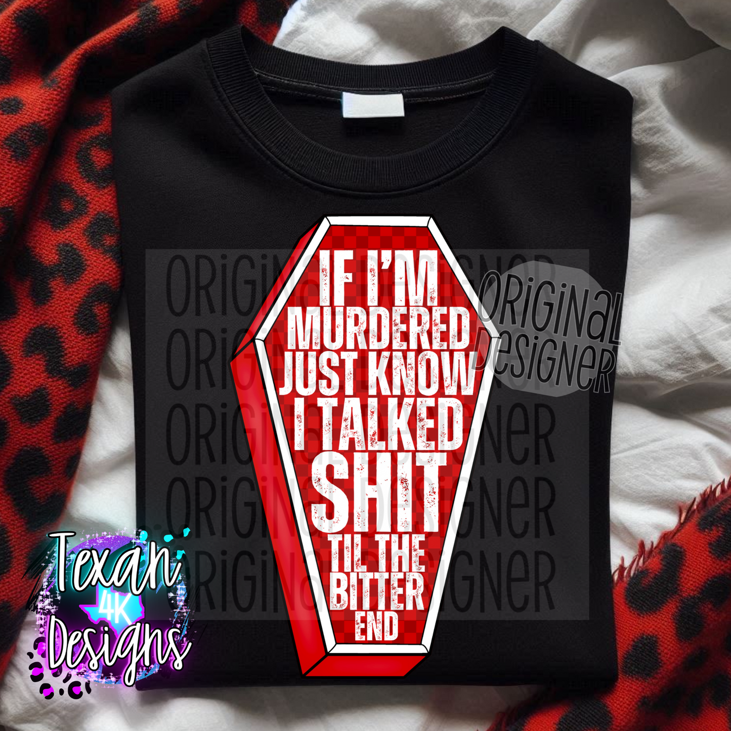 if i'm murdered - DIGITAL PNG