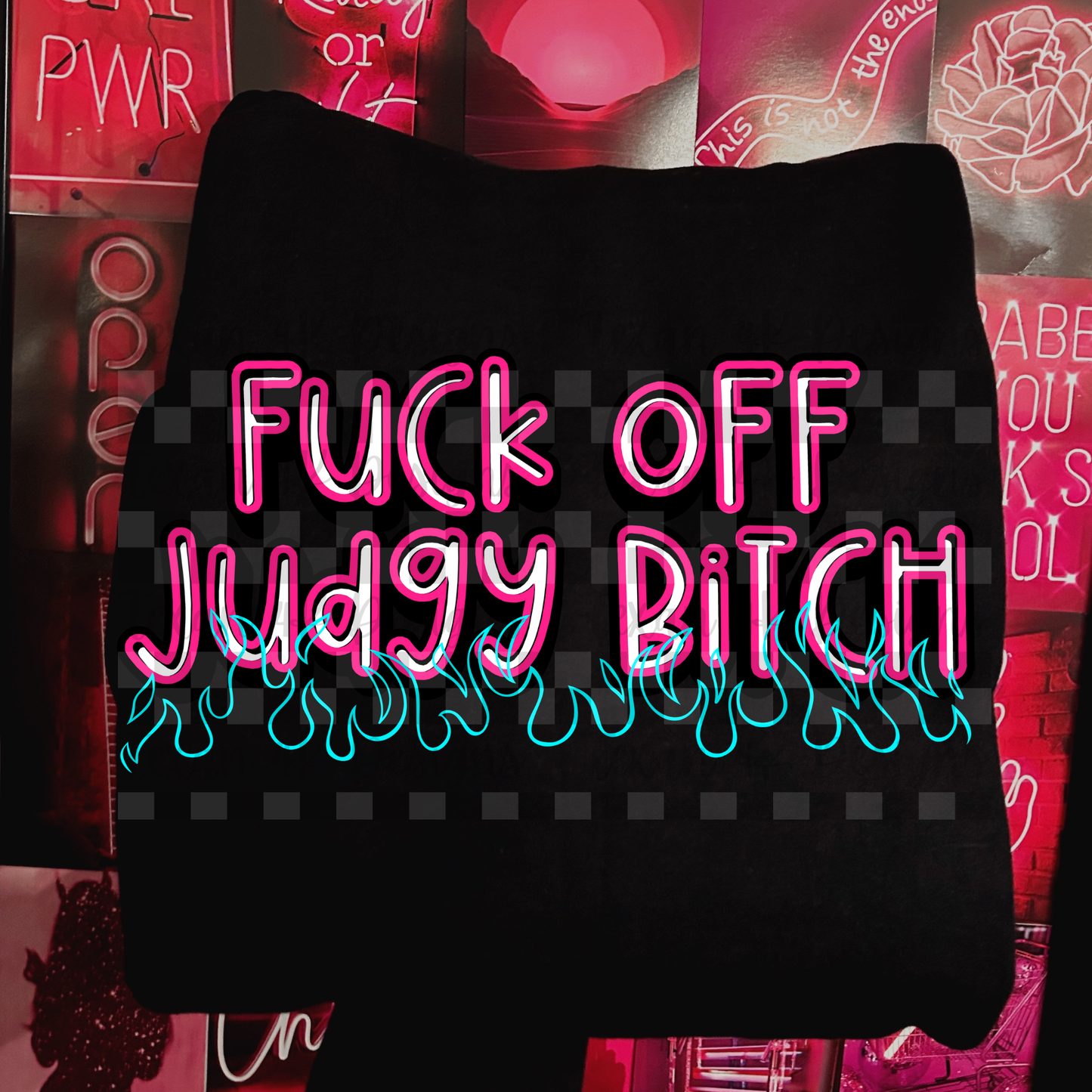 f off judgy b - DIGITAL PNG