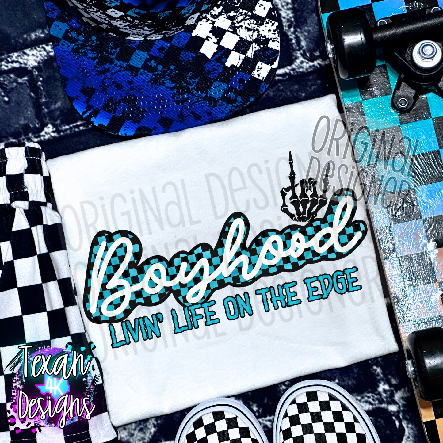 boyhood livin' life on the edge - DIGITAL PNG