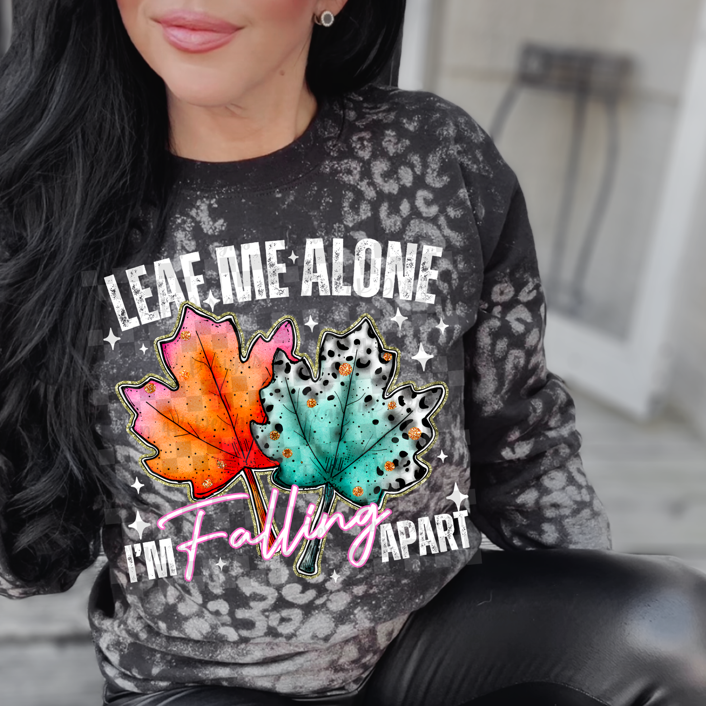 leaf me alone - 2 DIGITAL PNG
