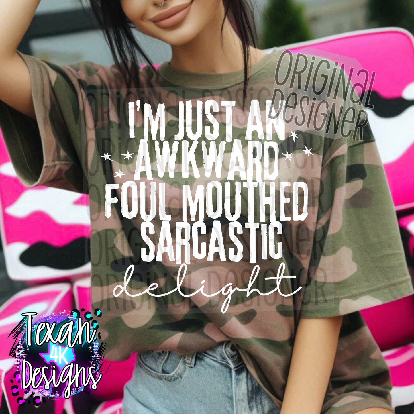 i'm just an awkward - 2 DIGITAL PNG