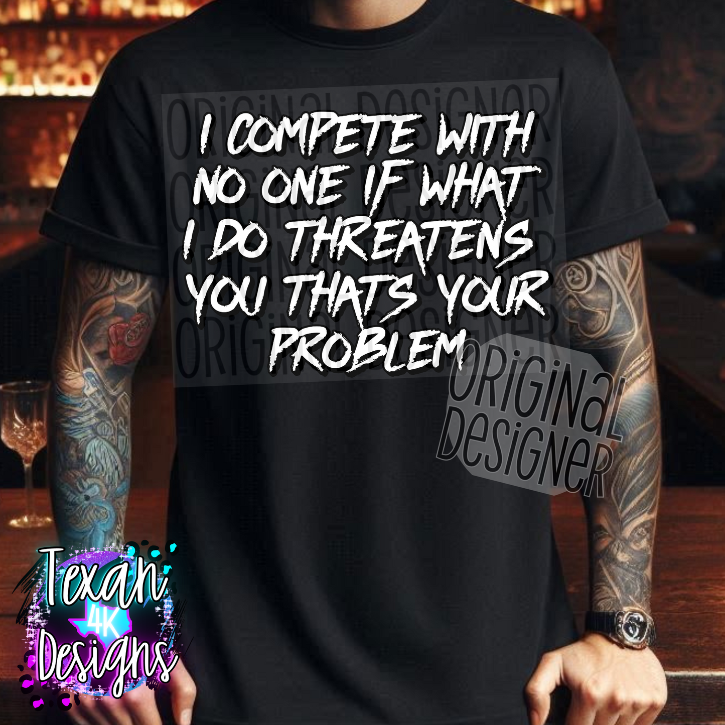 i compete with no one- DIGITAL PNG